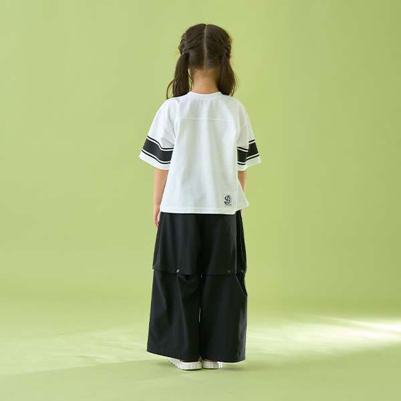 [Reversible] Line Print T-Shirt (Comfortable Jersey Fabric),Deep blue, large image number 36