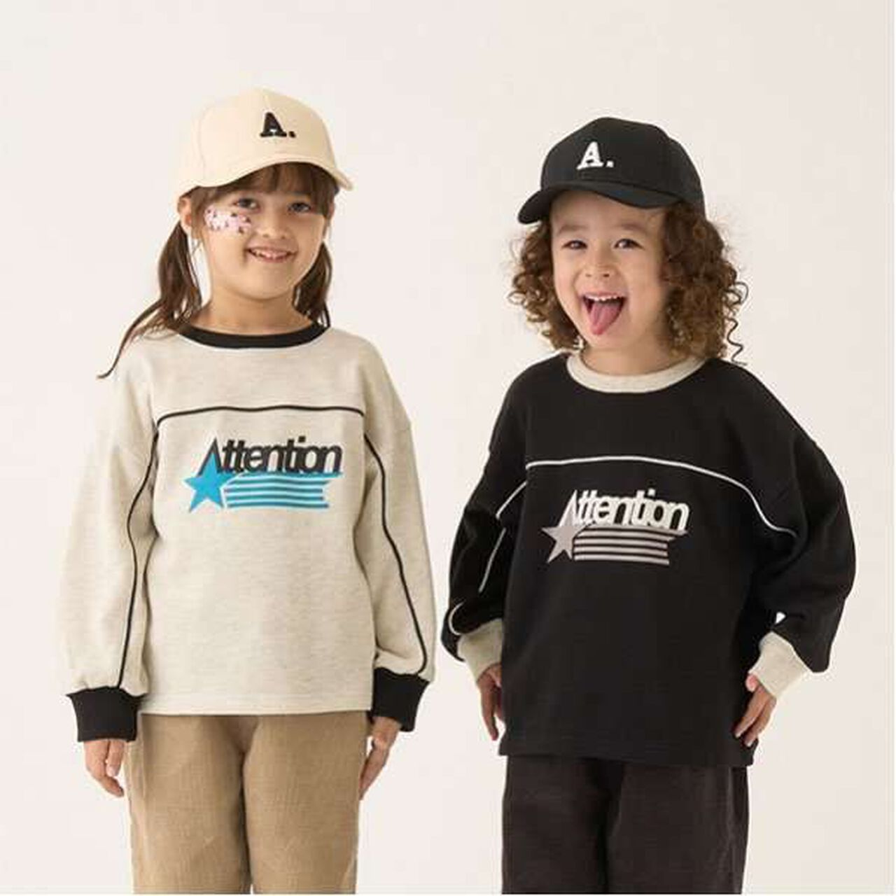 Pilling-Resistant Bi-Color Sweatshirt,Milky white, large image number 11