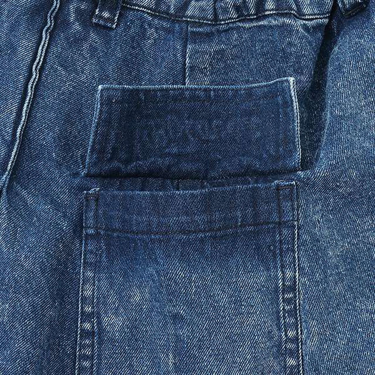 Belted Cargo Skirt,Navy, large image number 7