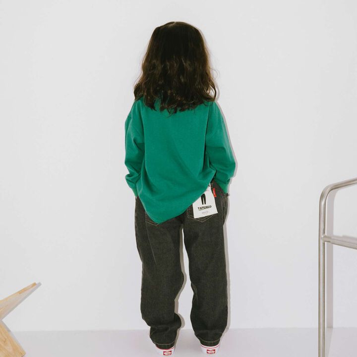 Denim Tapered Pants,Navy, medium image number 10