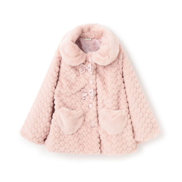 Faux Fur Coat,Pink, medium image number 9