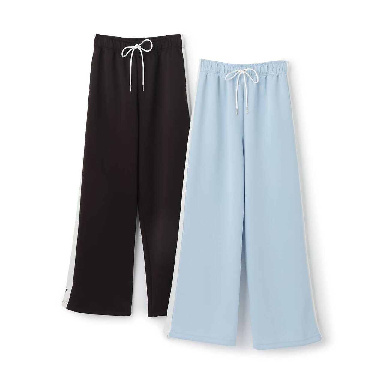 [LTXC / Quick-Dry Absorbent] Star Embroidered Track Pants,Turquoise, large image number 4