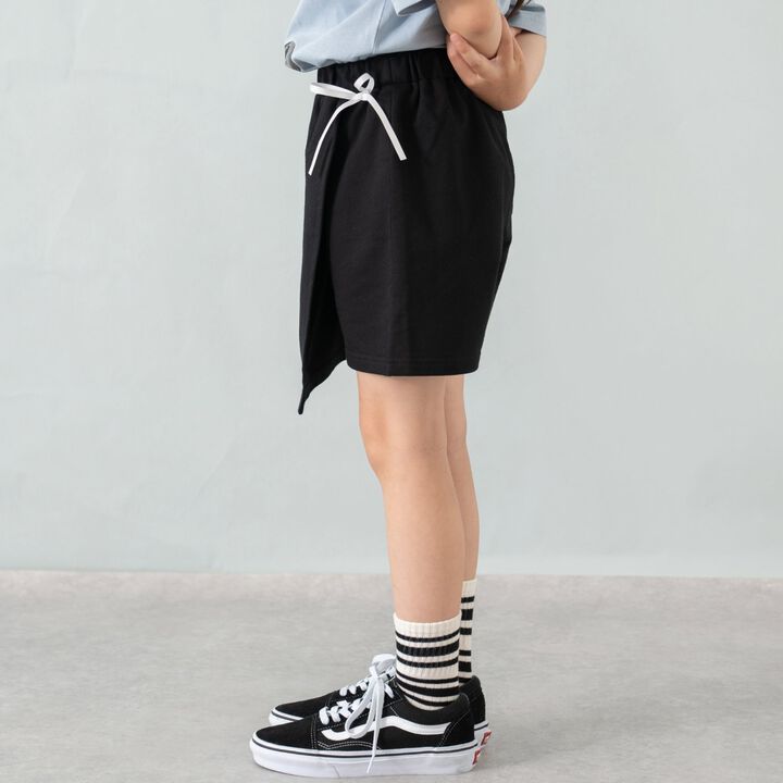 Cut Trapeze Wrap Culottes,Beige, medium image number 9