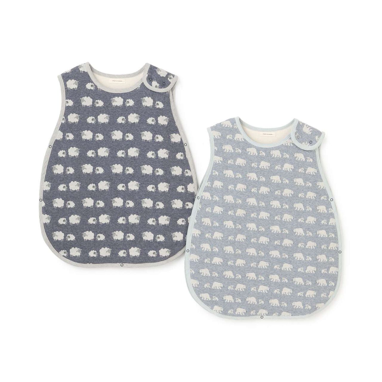 Organic Jacquard Sleeper,Navy, large image number 6