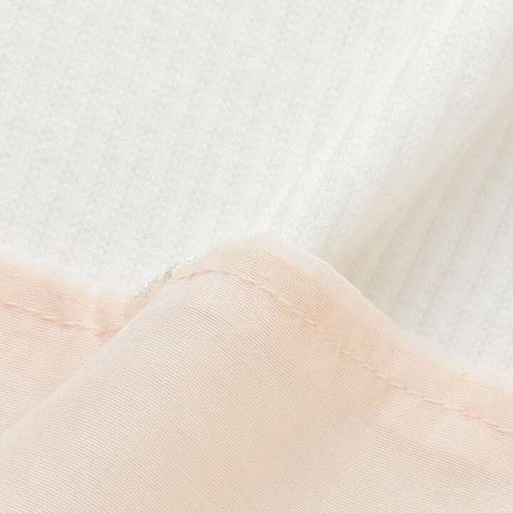 [Link] Floral Embroidery One-Piece Dress,Light pink, medium image number 6