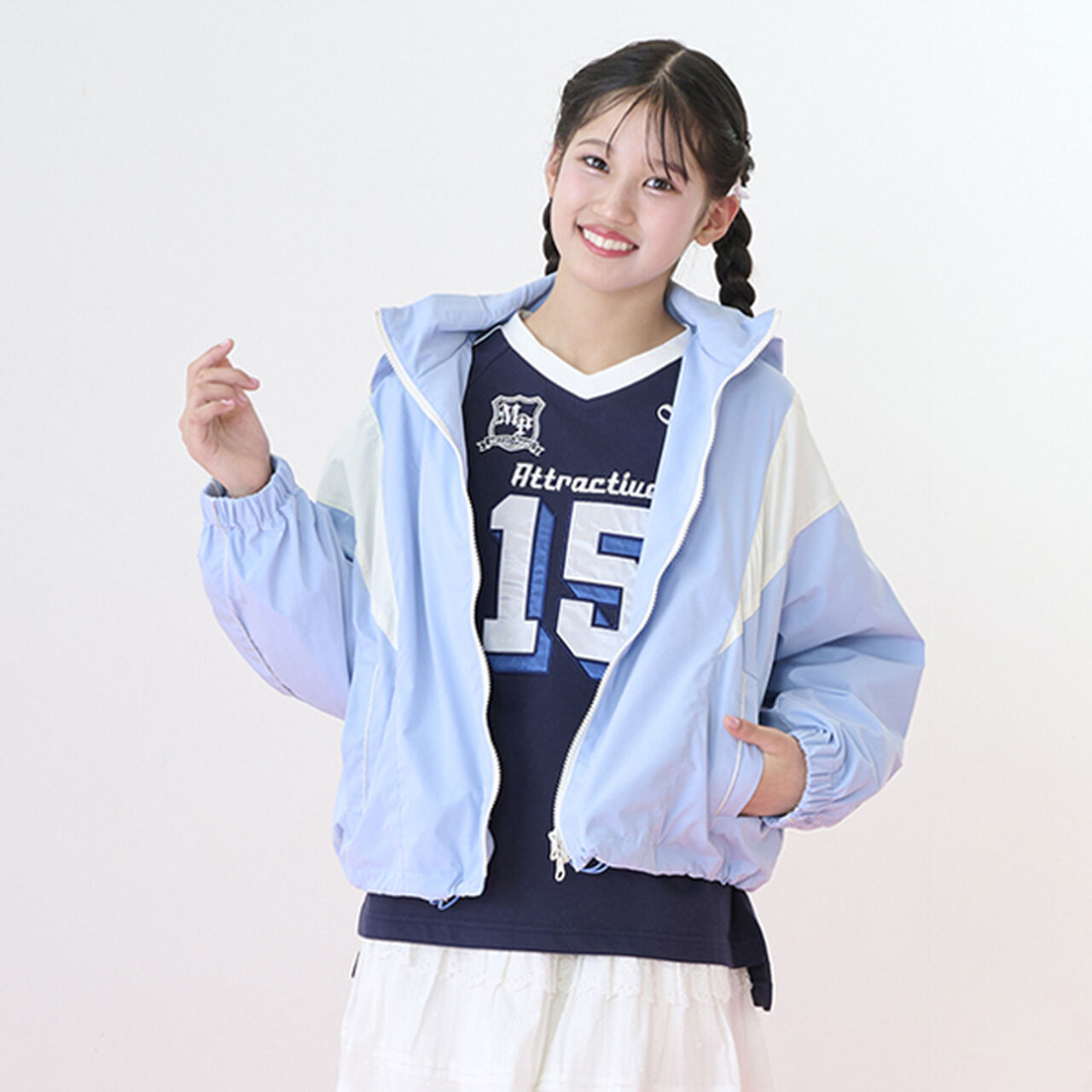 Numbered Long-Sleeve T-Shirt,Navy, large image number 24