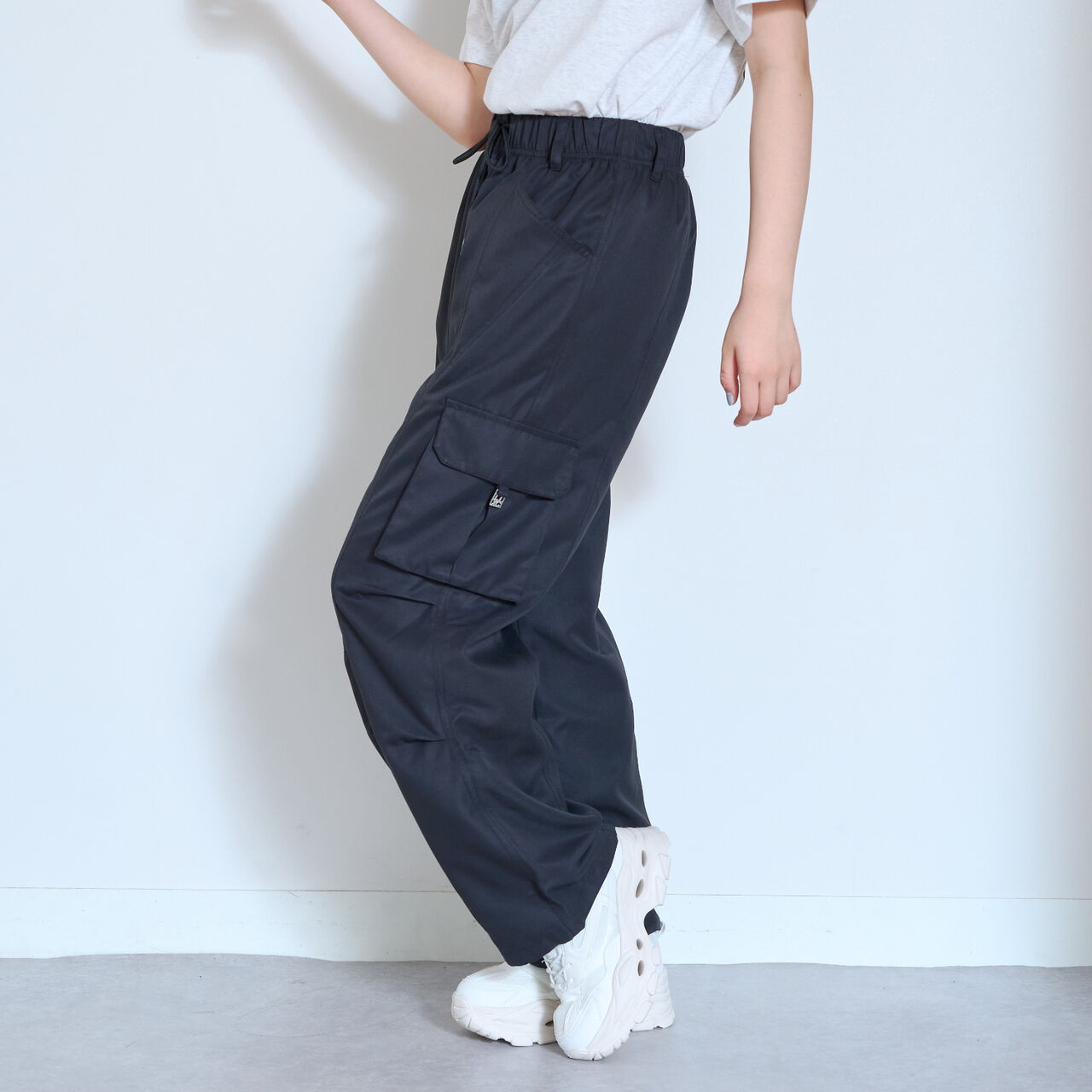 [LTXC / Quick-Dry Absorbent] Cargo Pants with Belt Loops,Off white, large image number 10