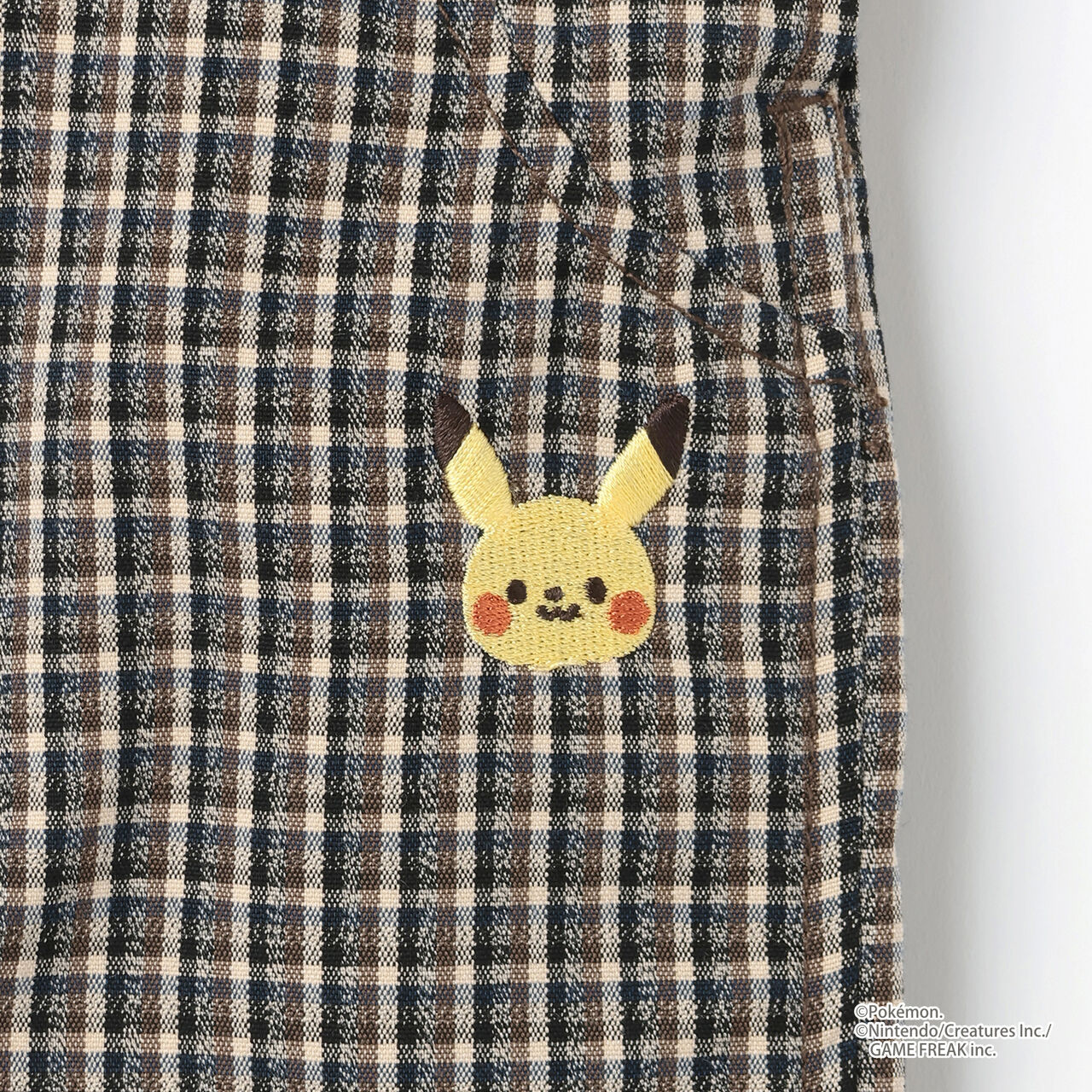 [Monpoke] Motif Overalls,Black, large image number 8