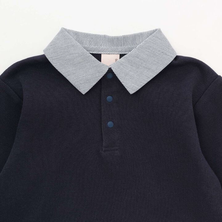 Chikawa Anime Long-Sleeve T-Shirt with Docking Design,Ivory, medium image number 6