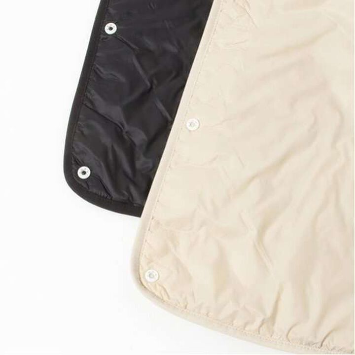 [Link] Assorted Quilted Jacket,Black, medium image number 4