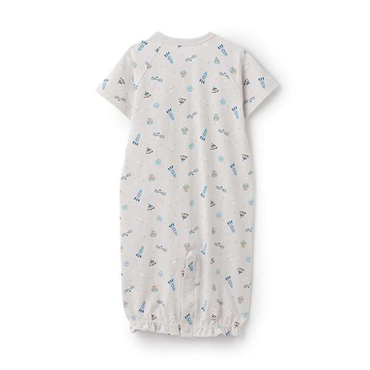 [GOOD PRICE] Short-Sleeve 2 WAY All-in-One,Ivory, large image number 1