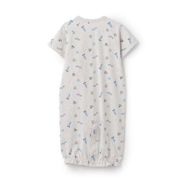 [GOOD PRICE] Short-Sleeve 2 WAY All-in-One,Ivory, medium image number 1