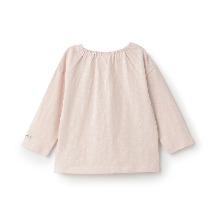 Henteko Naka-ma Long-Sleeve T-Shirt,Beige, medium image number 3