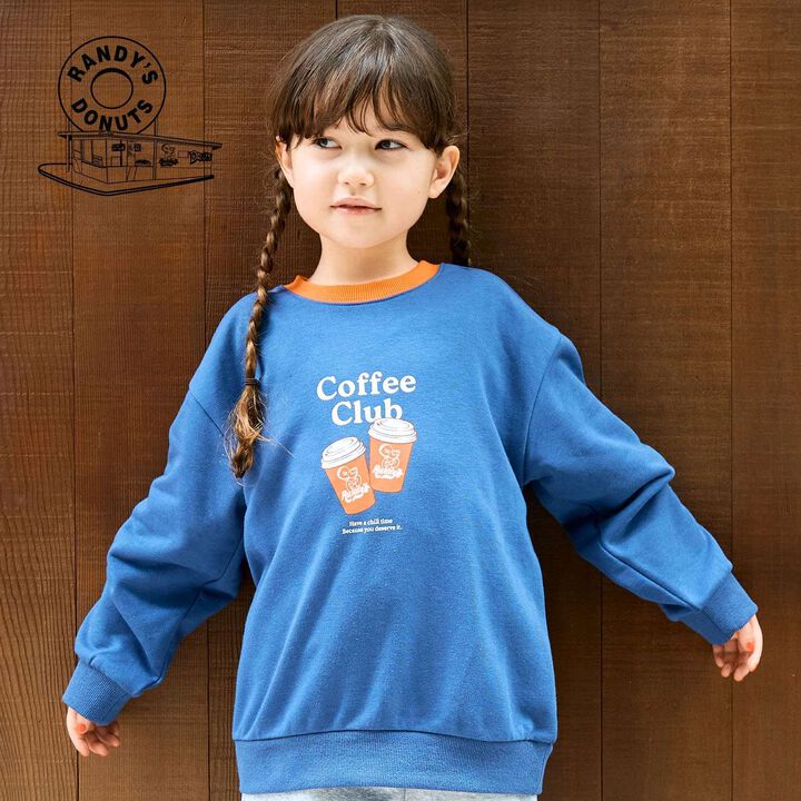 [Randy's] Ringer Print Pullover,Navy, medium image number 0