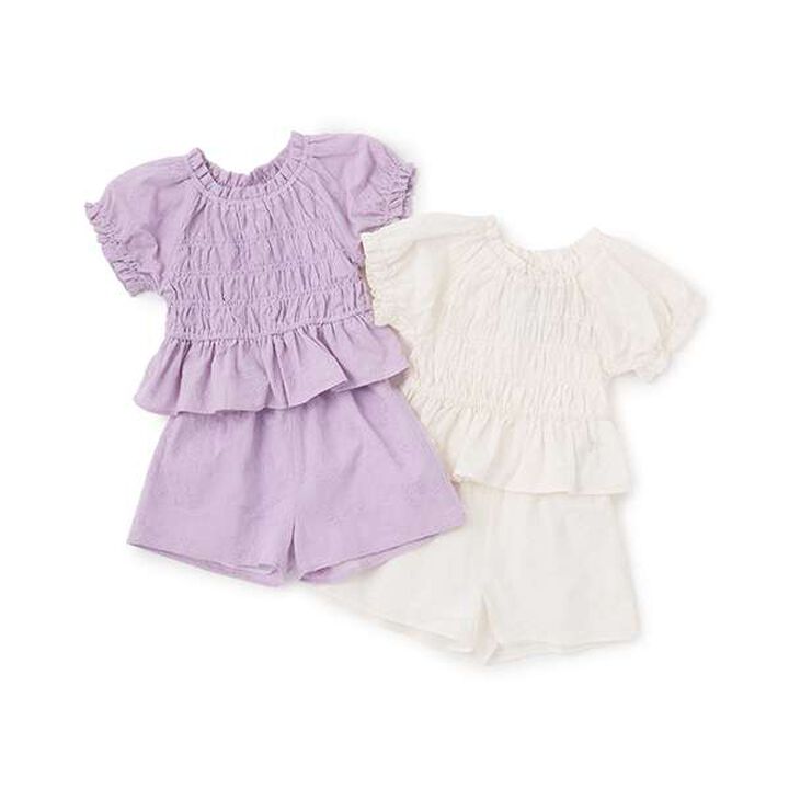 [Link] Lace Outfit Set,Cream, medium image number 4