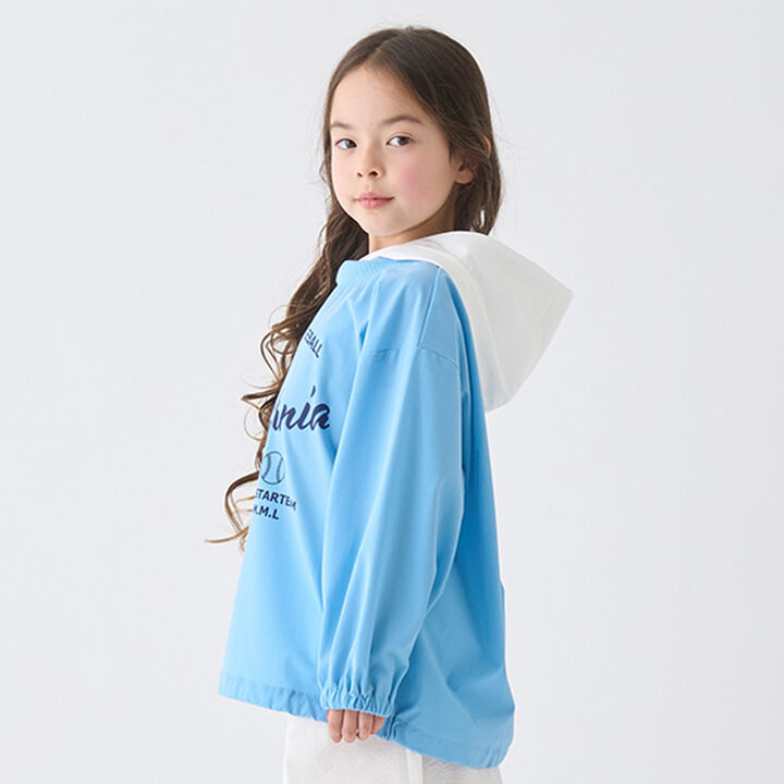 [4 WAY Stretch] [Water-Repellent] Nylon T-Shirt,Navy, medium image number 20