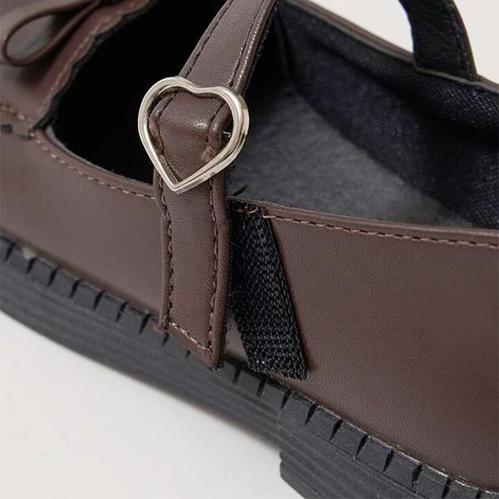 Ribbon Strap Shoes,Black, medium image number 8