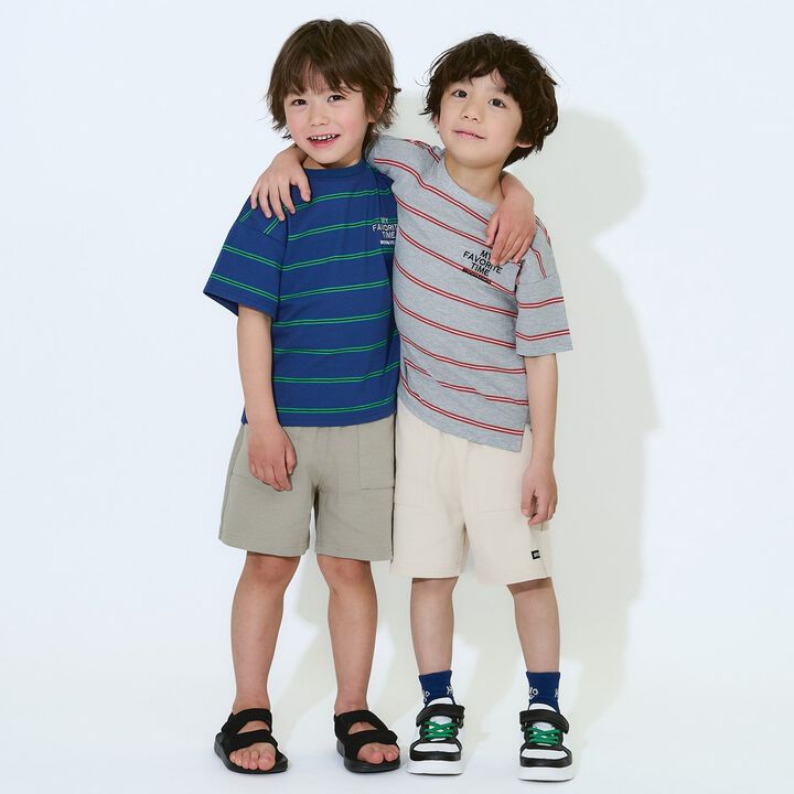 [Tomo Pants] Stain Resistant UV Cool Touch Baker Pocket 4-Inch Pants [Kids] [Boys & Girls],Dark brown, medium image number 37