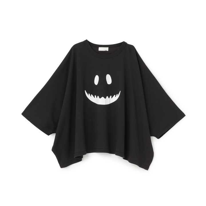 [Halloween] Stain-Resistant, Quick-Dry & UV-Protection Ghost T-Shirt,Ivory, medium image number 10
