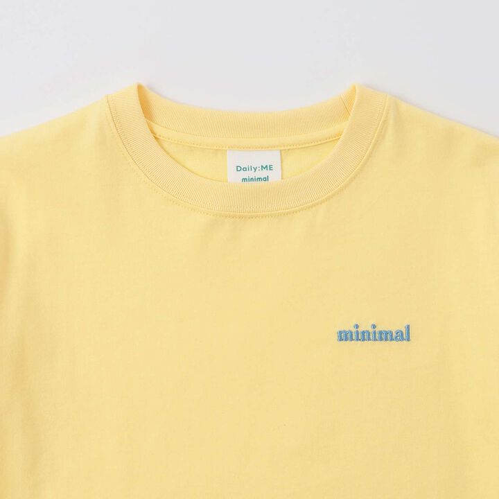 [DailyME] C100/Anti-Stain/Short Sleeve T-Shirt,Pink, medium image number 15