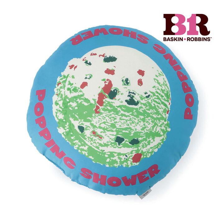[Baskin-Robbins] Assorted Pattern Cushion,Light blue, medium image number 0