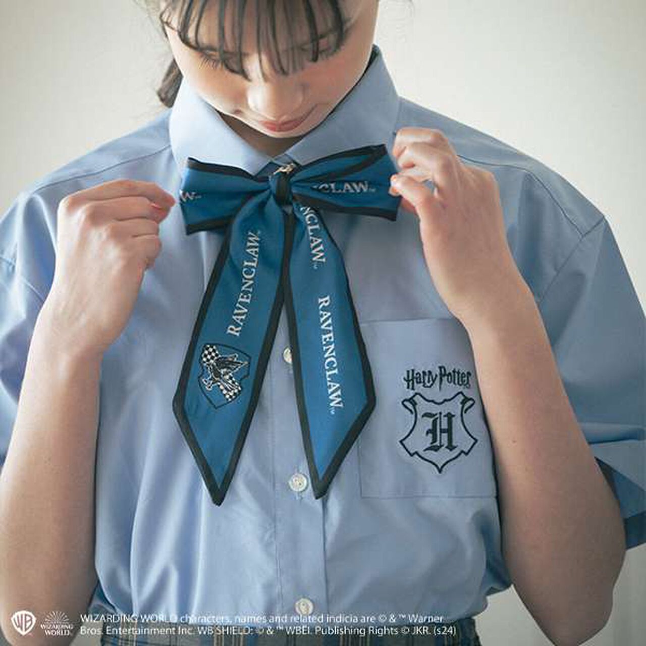 [Harry Potter] Scarf Ribbon Charm,Yellow, large image number 1