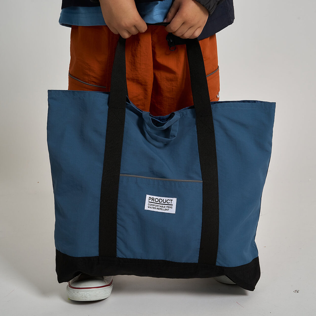 [School-Ready] Lesson Bag (Water-Repellent, Anti-Stain, Durable, UV Protection) with Reflective Sheet,Blue green, large image number 0