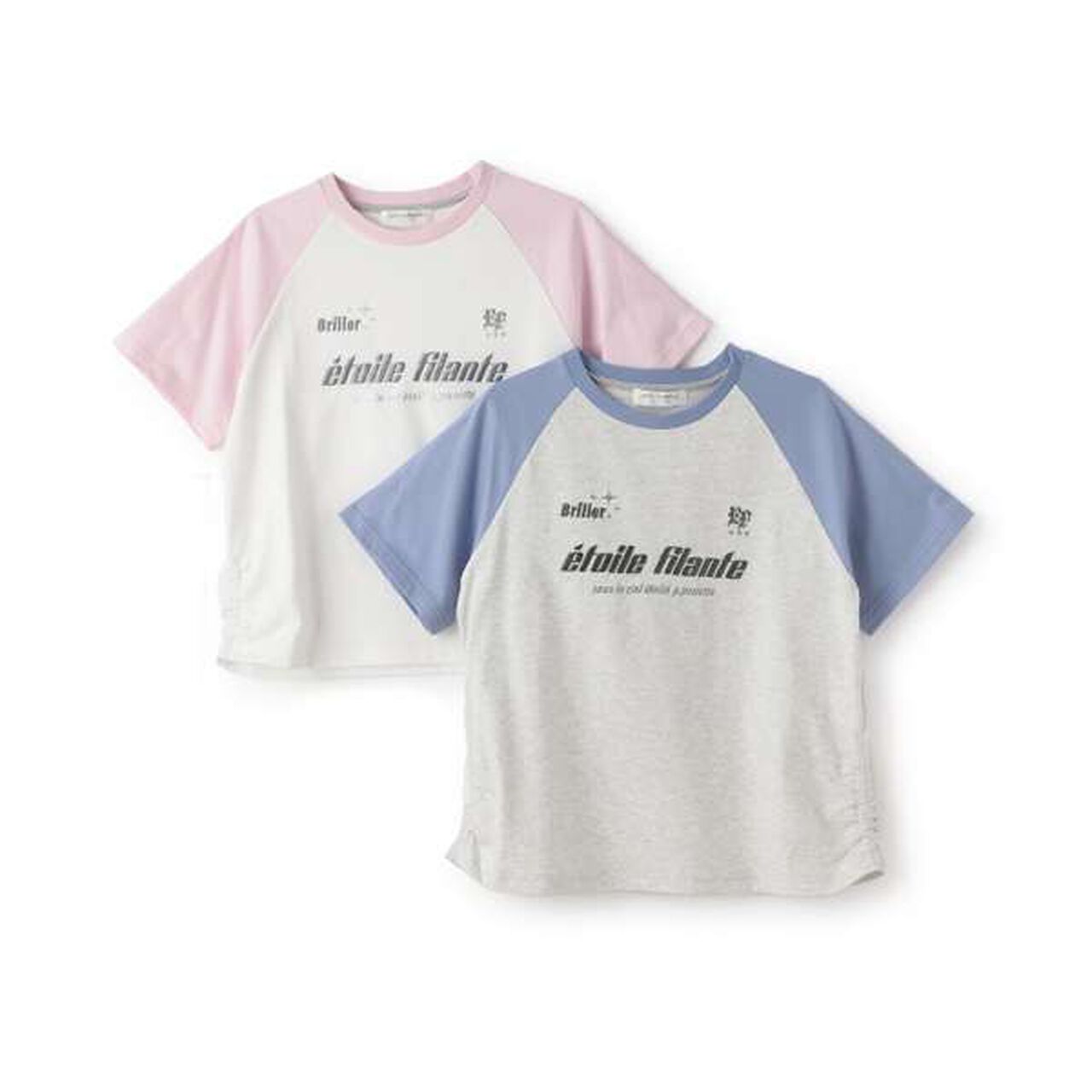 [Anti-Stain Finish] Raglan T-Shirt,Pink, large image number 6