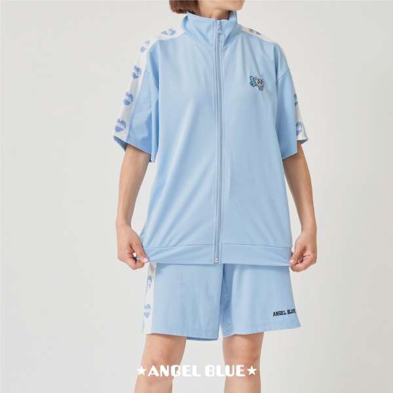 [ANGEL BLUE] Junior Mr. Nakamura Short-Sleeve Jersey,Pink, large image number 18