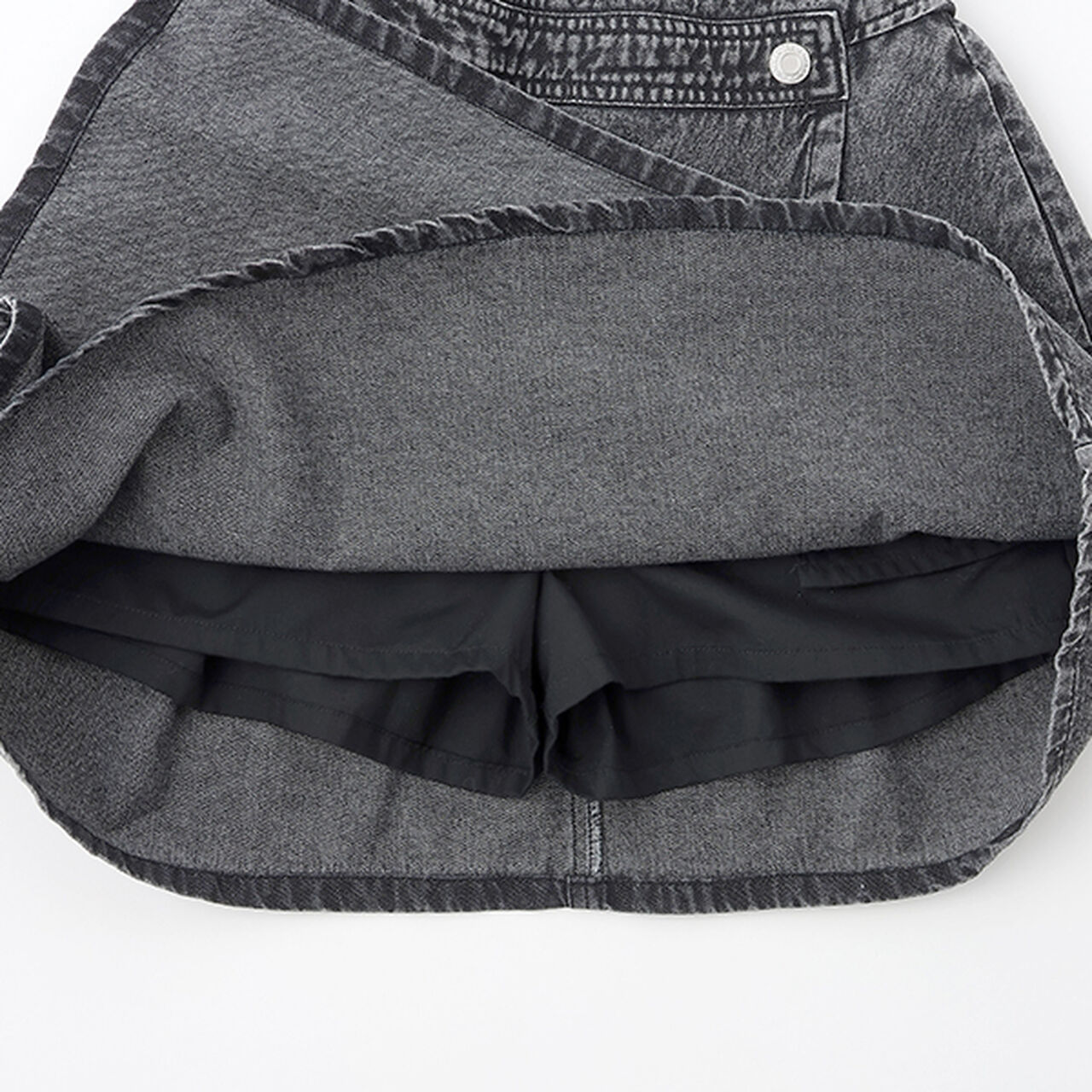 Bijou Wrap Skirt,Blue, large image number 7