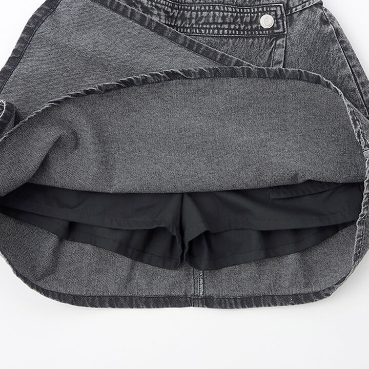 Bijou Wrap Skirt,Blue, medium image number 7