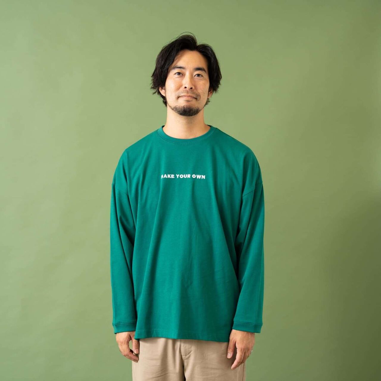 [Penfield] DAD Glow-in-the-Dark Logo Big Long Sleeve T-Shirt,White, large image number 5