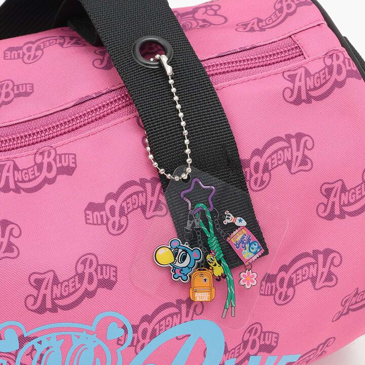 [Angel Blue] All-Over Pattern Drum Bag,Deep pink, medium image number 7