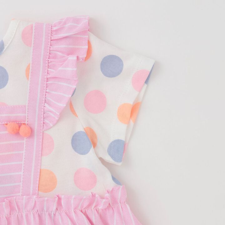 [31 Ice Cream] Twin Ice Cream One-Piece Dress,Pink, medium image number 11