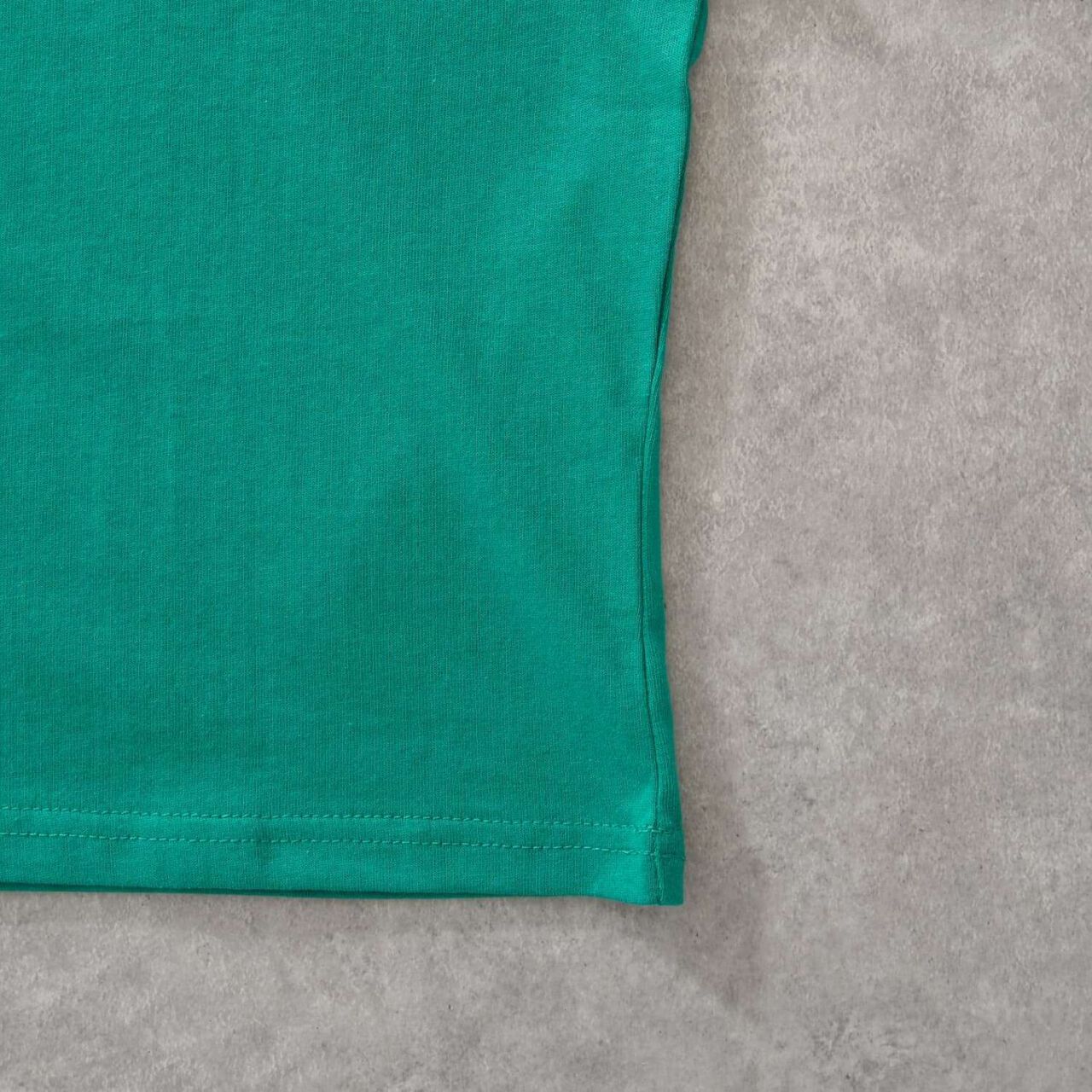 [100% Cotton] D-Jockey Print Short-Sleeve T-Shirt,Green, large image number 4