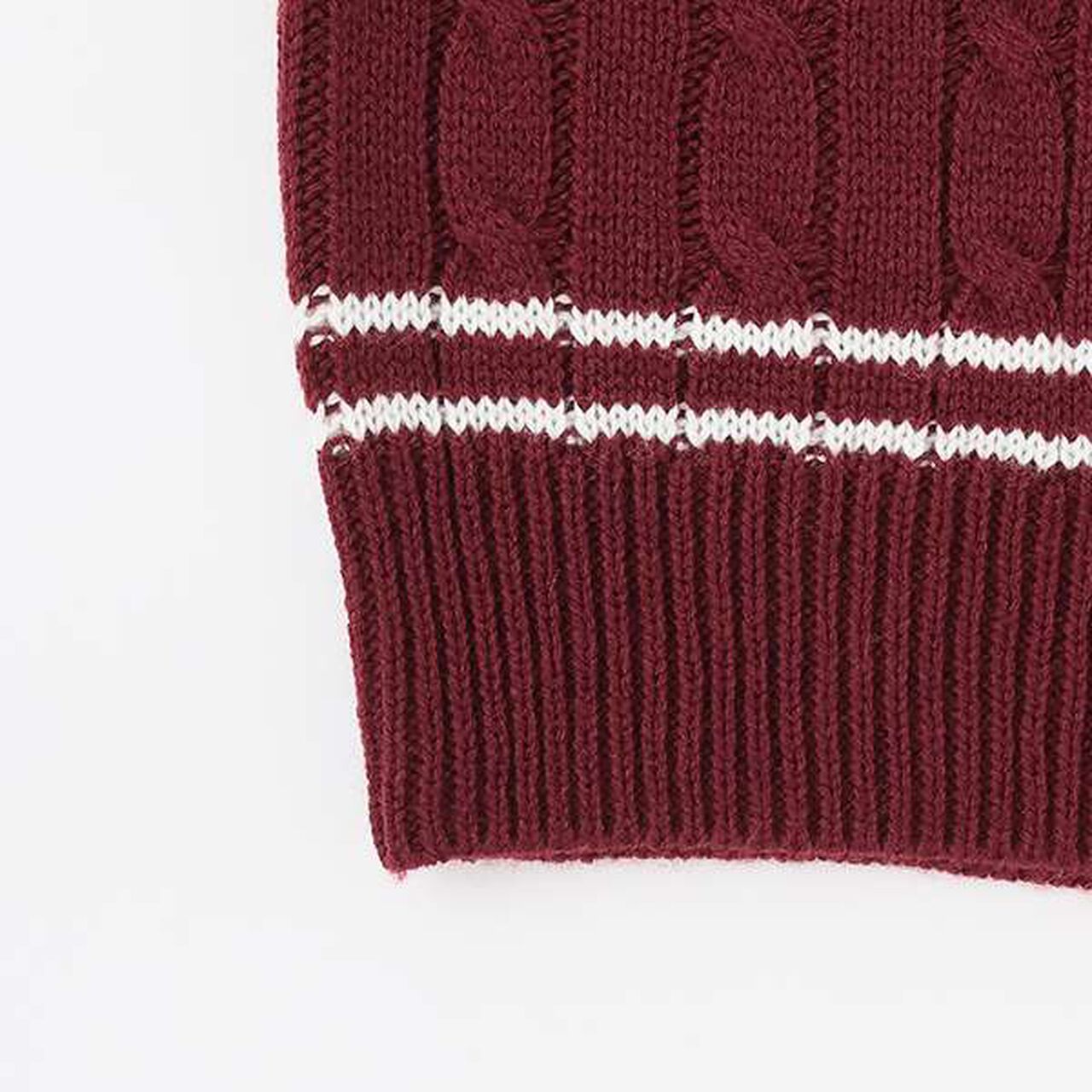 Layered Chille Knitwear,Ivory, large image number 12