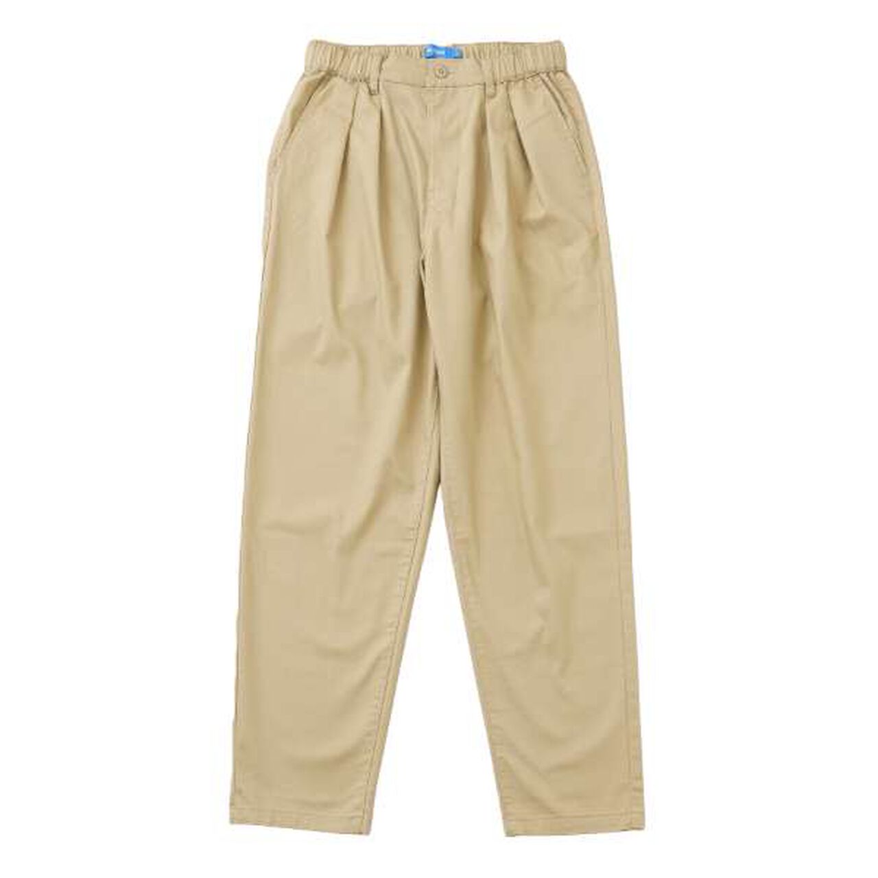 Cotton-Poly Stretch Twill Tuck Pants,Khaki, large image number 9