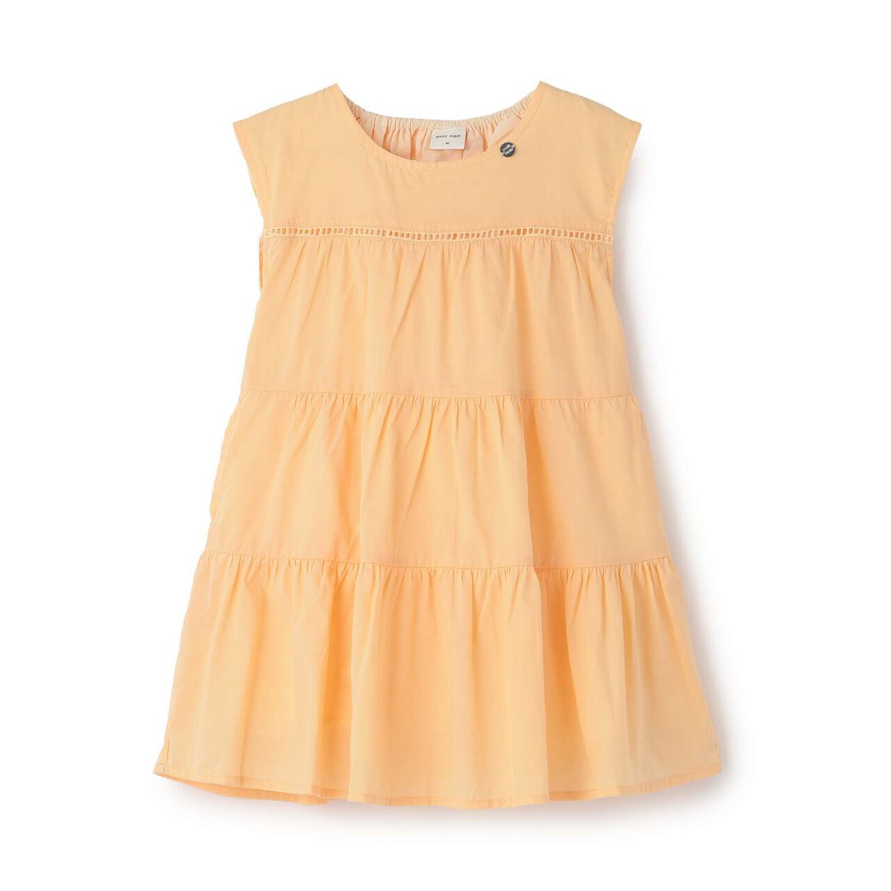 Tiered One-Piece Dress,Ink blue, large image number 4