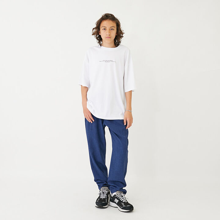 [Cool Touch] High Cool Cotton Back Photo Short Sleeve T-Shirt,Blue, medium image number 14