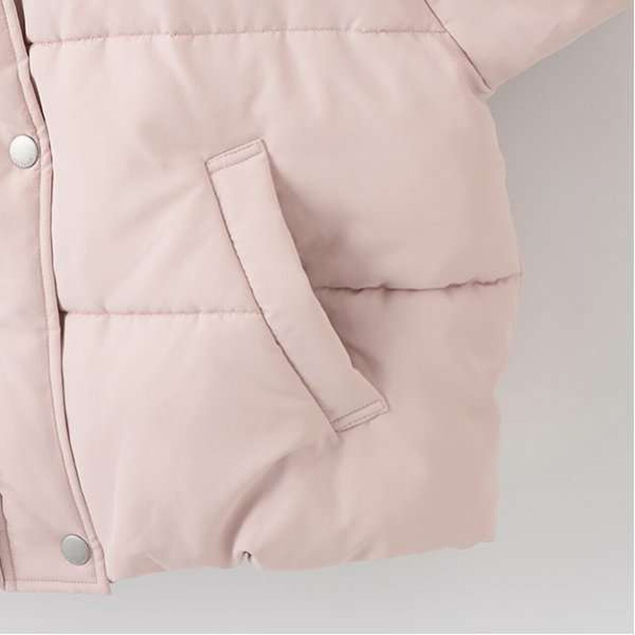 Puffy Short Jacket,Black, large image number 19