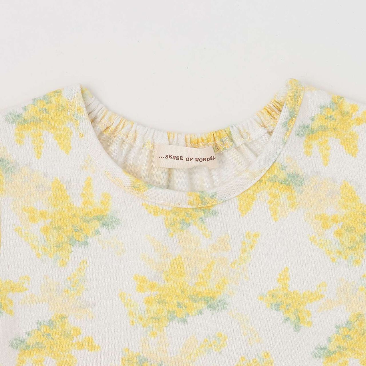 Mimosa Color-Block One-Piece Dress,Lemon yellow, large image number 2