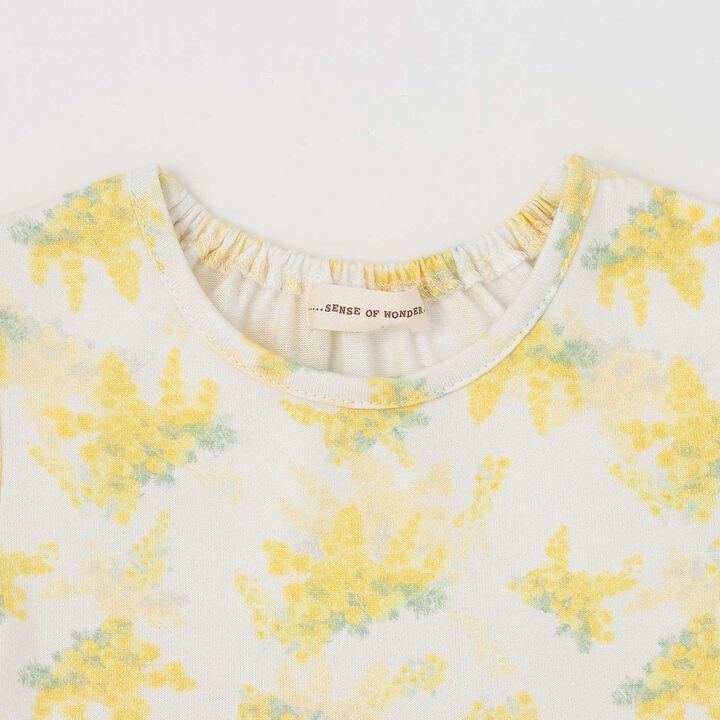 Mimosa Color-Block One-Piece Dress,Lemon yellow, medium image number 2