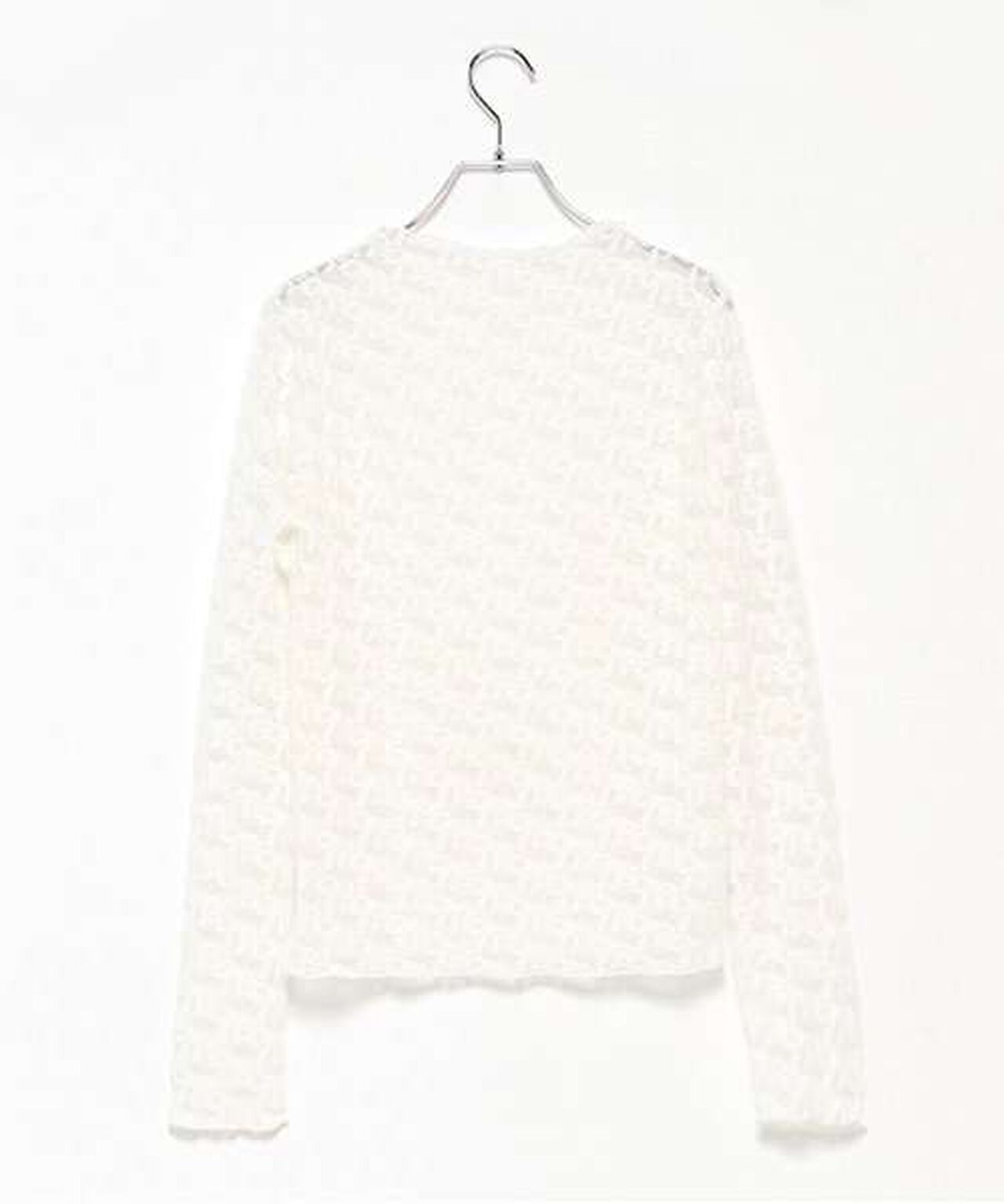 Ribbon Lace Top,Ivory, large image number 5