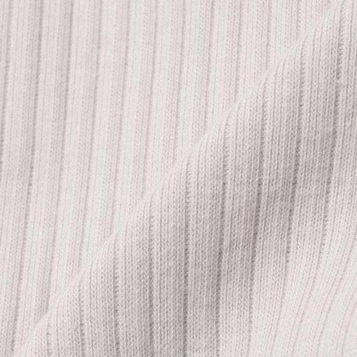 [Made in Japan] 9-Length Pleated Jersey Knit Leggings,Navy, medium image number 5