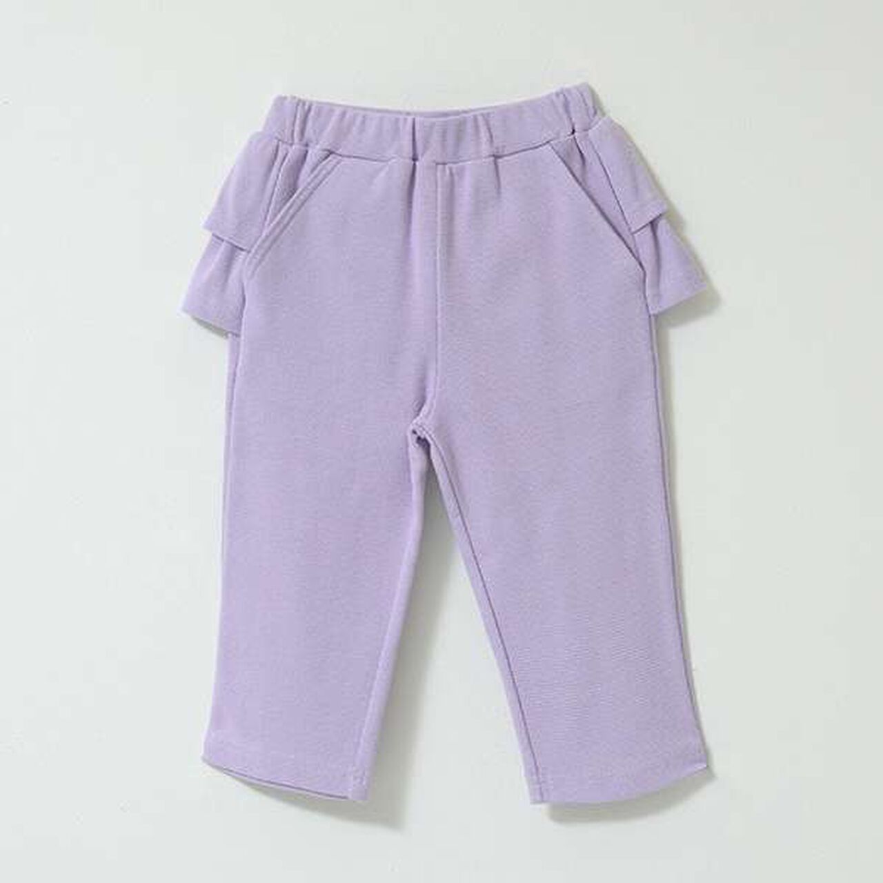 Tomo Pants Back Frill 7/8 Capri Pants,Ivory, large image number 9