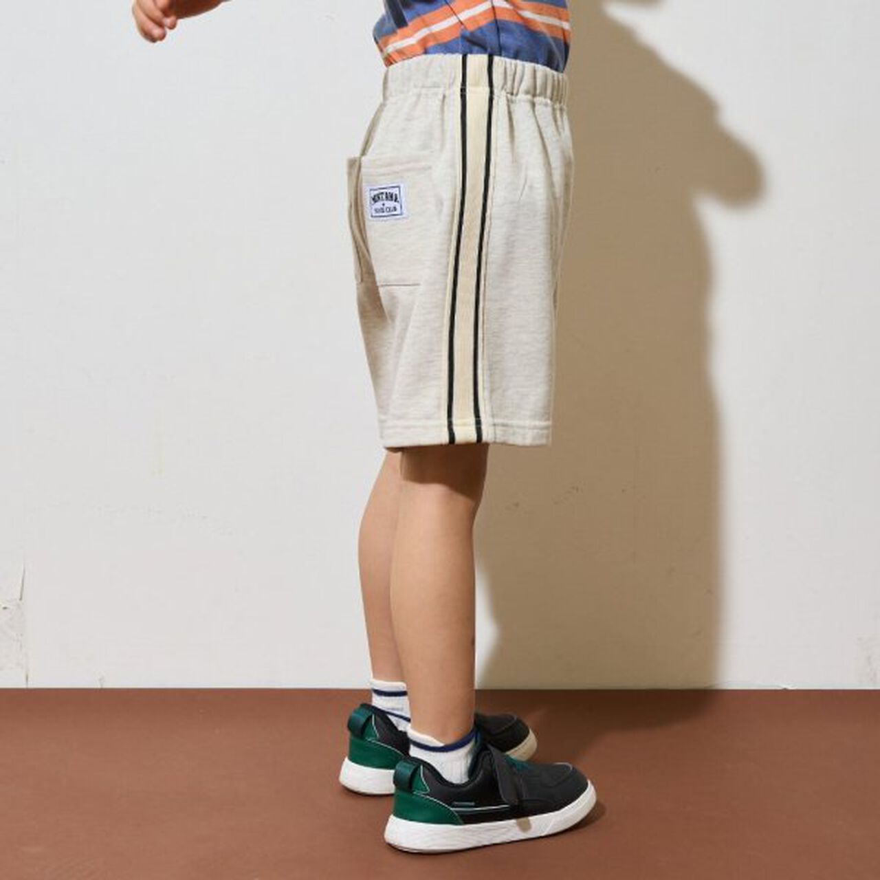 4-Length Side Line Sweatpants,Violet, large image number 18