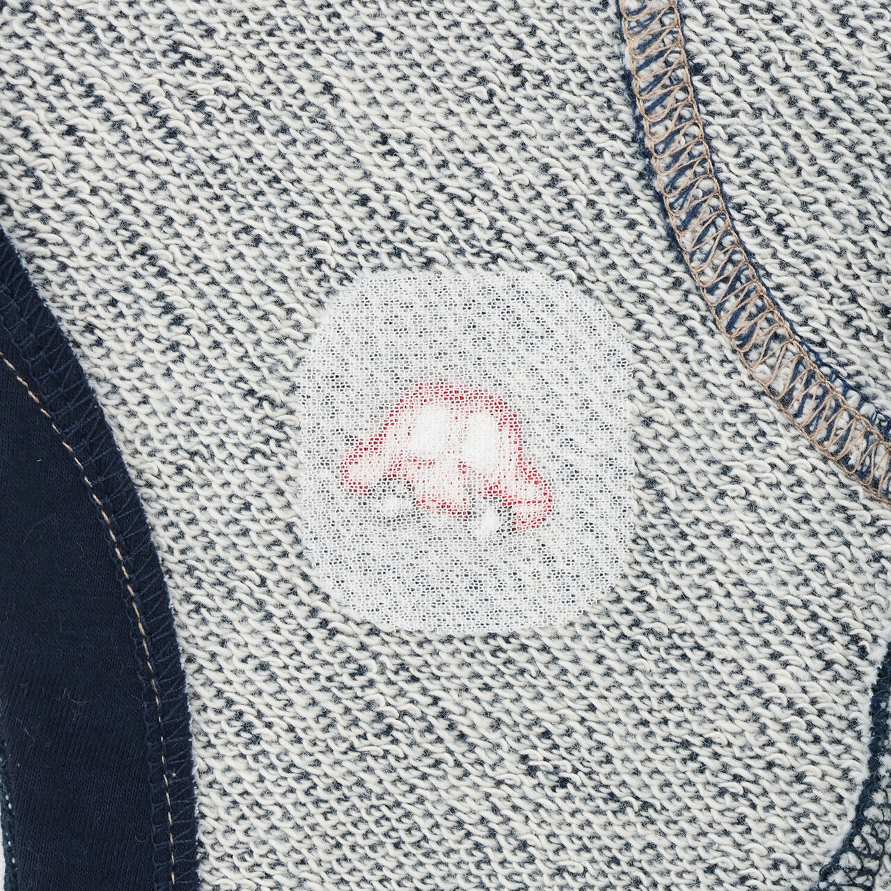 All-Over Embroidered Collared Coverall,Smoke white, large image number 15