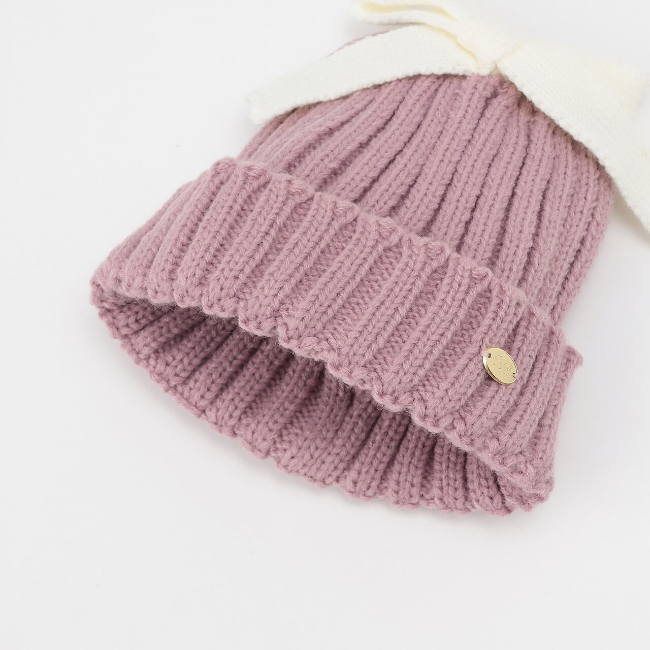 Ribbon Beanie,Pink, large image number 4