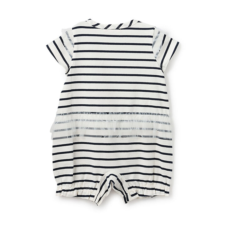 Liberty Appliqu&eacute; Bear Short All-in-One,Navy, medium image number 1