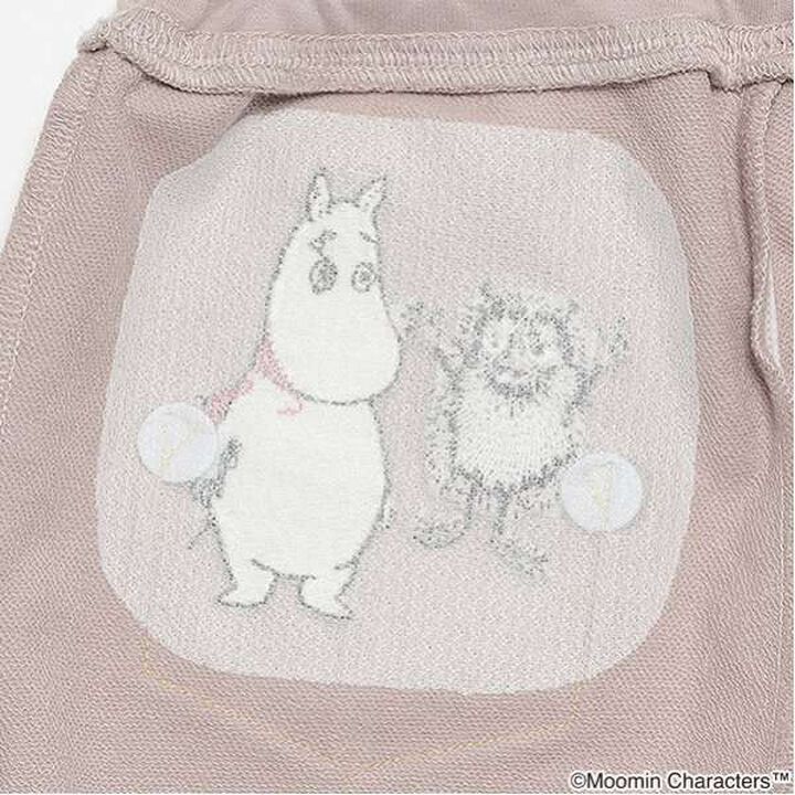 [MOOMIN] Long-Length Cut Hem Leggings,Moderate green, medium image number 2